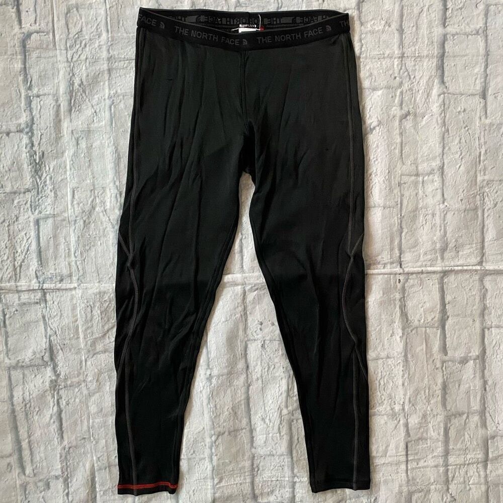 The North Face women M pull on full length compression leggings black